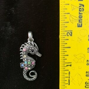 Colorful Seahorse Pendant